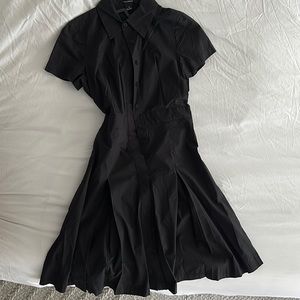Club Monaco black shirt dress